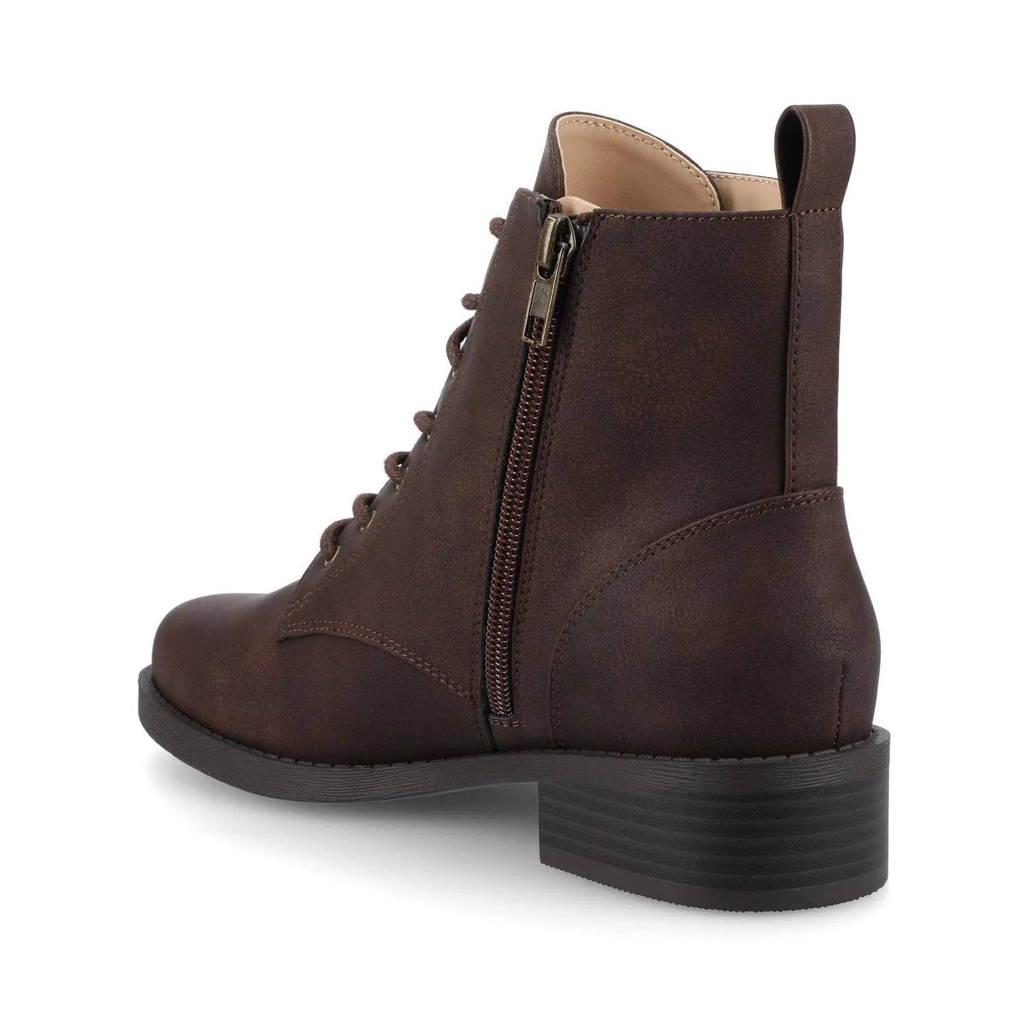 KODAH ANKLE BOOTS - Vintage Chocolate sold by Journee Collection product image thumbnail 4