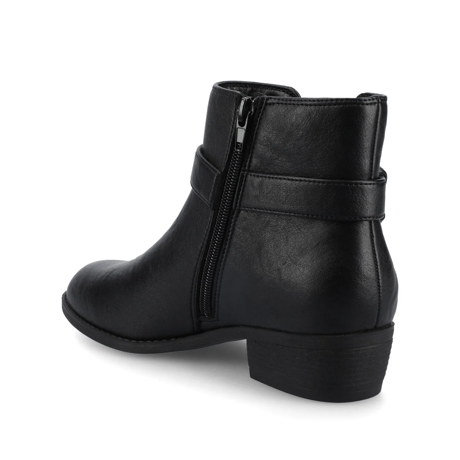 DEVINA ANKLE BOOTIES IN WIDE - Black sold by Journee Collection product image thumbnail 4