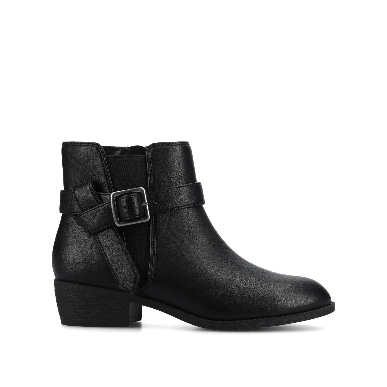 DEVINA ANKLE BOOTIES IN WIDE - Black sold by Journee Collection