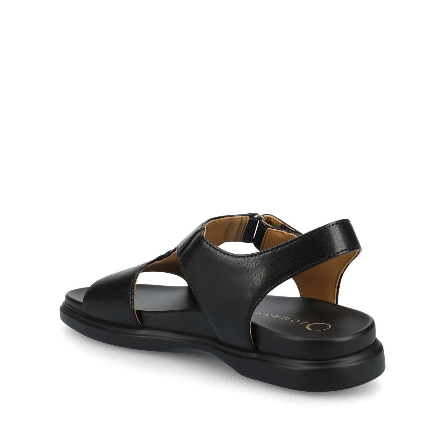 MIRA T-STRAP SANDALS - Black sold by Journee Collection product image thumbnail 4