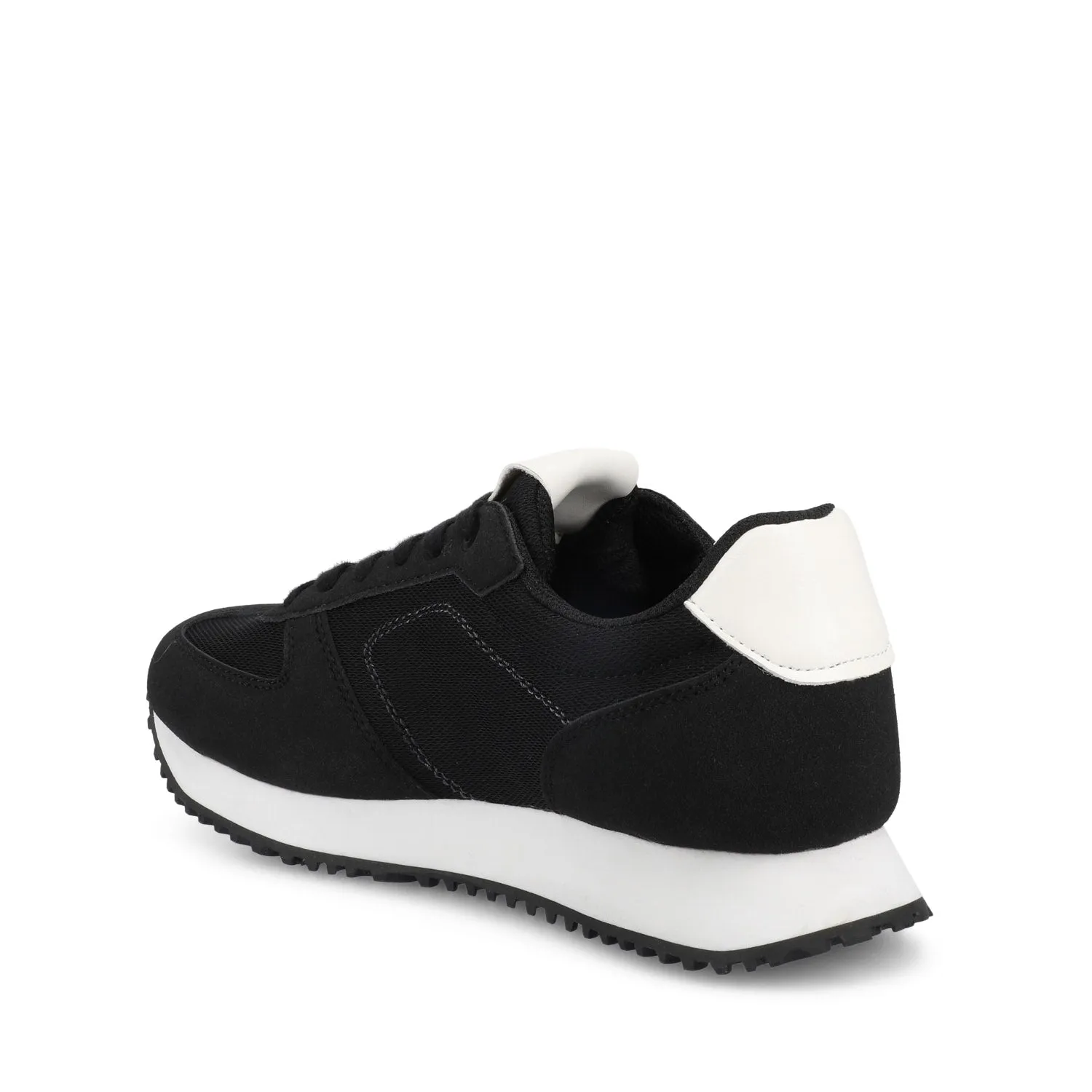 FLOW CASUAL LACE UP SNEAKERS - Black sold by Journee Collection product image thumbnail 4