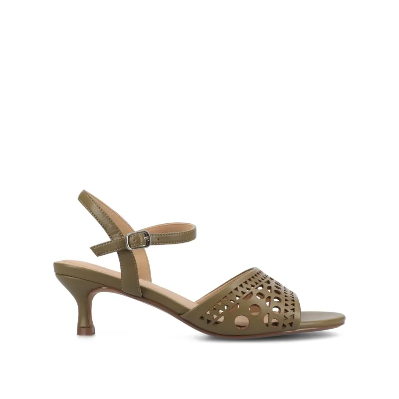JESSLY DRESS SANDALS - Olive sold by Journee Collection