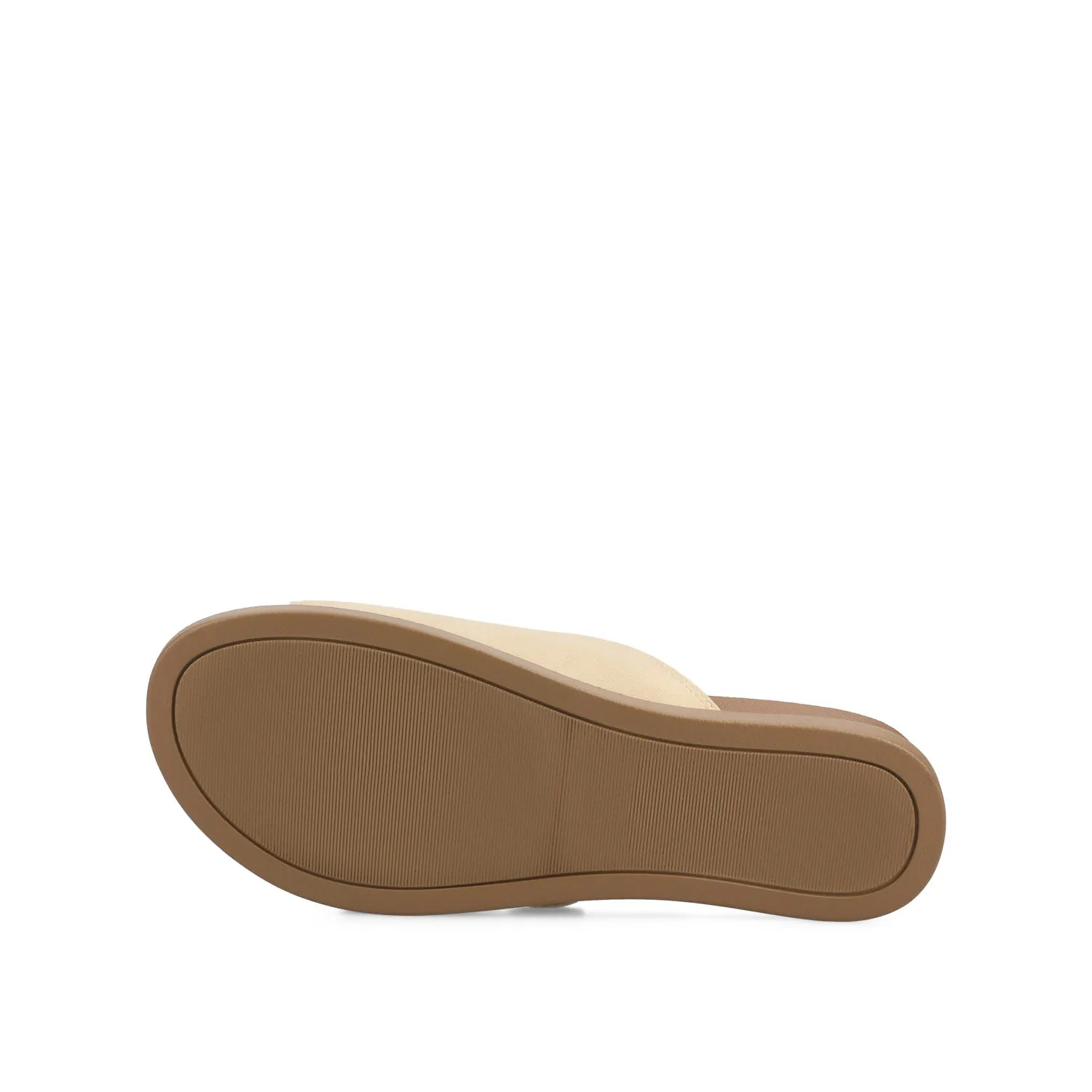 COSETTE FLAT SANDALS - Beige sold by Journee Collection product image thumbnail 5