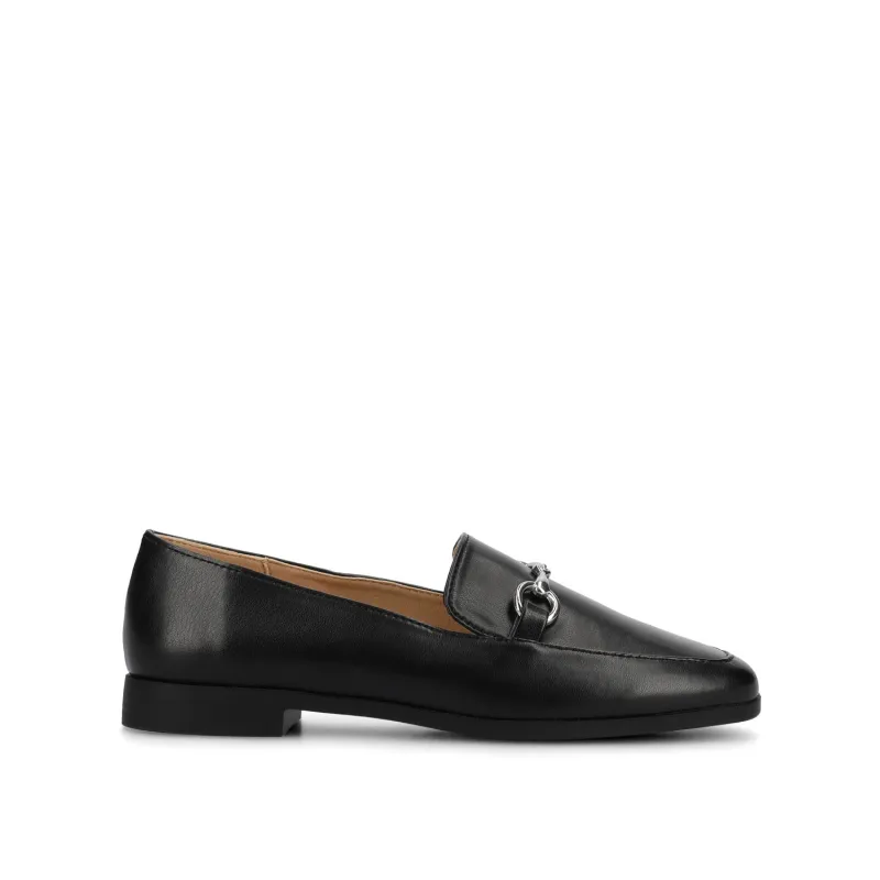 LACIE SLIP ON LOAFERS - Black sold by Journee Collection