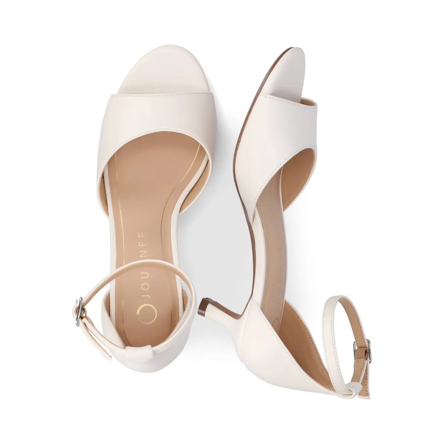 JEZZIE DRESS SANDALS - White sold by Journee Collection product image thumbnail 3
