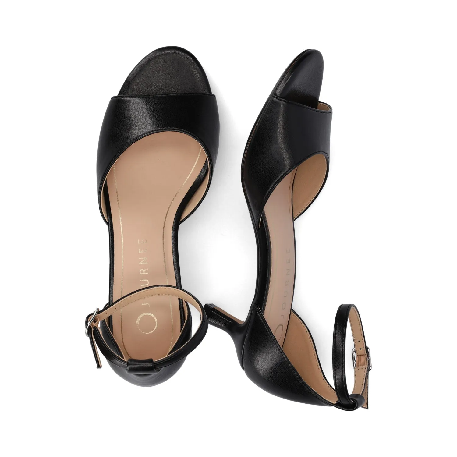 JEZZIE DRESS SANDALS - Black Patent sold by Journee Collection product image thumbnail 3