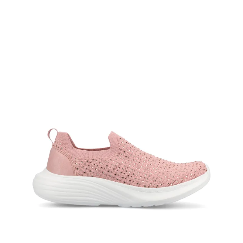 LINNEA CASUAL SNEAKERS - Pink Bling sold by Journee Collection