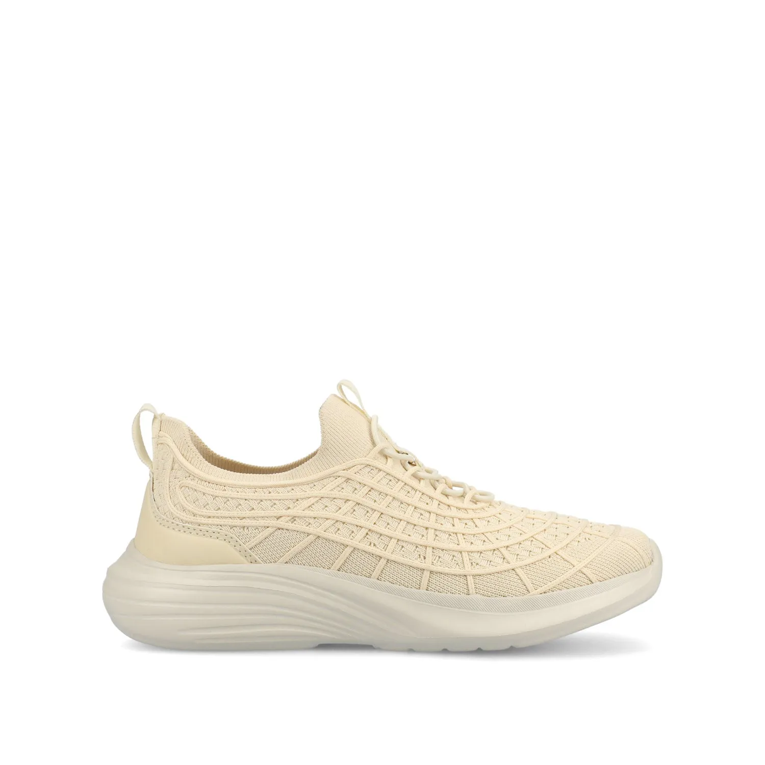 DASHA CASUAL SNEAKERS - Beige Knit sold by Journee Collection