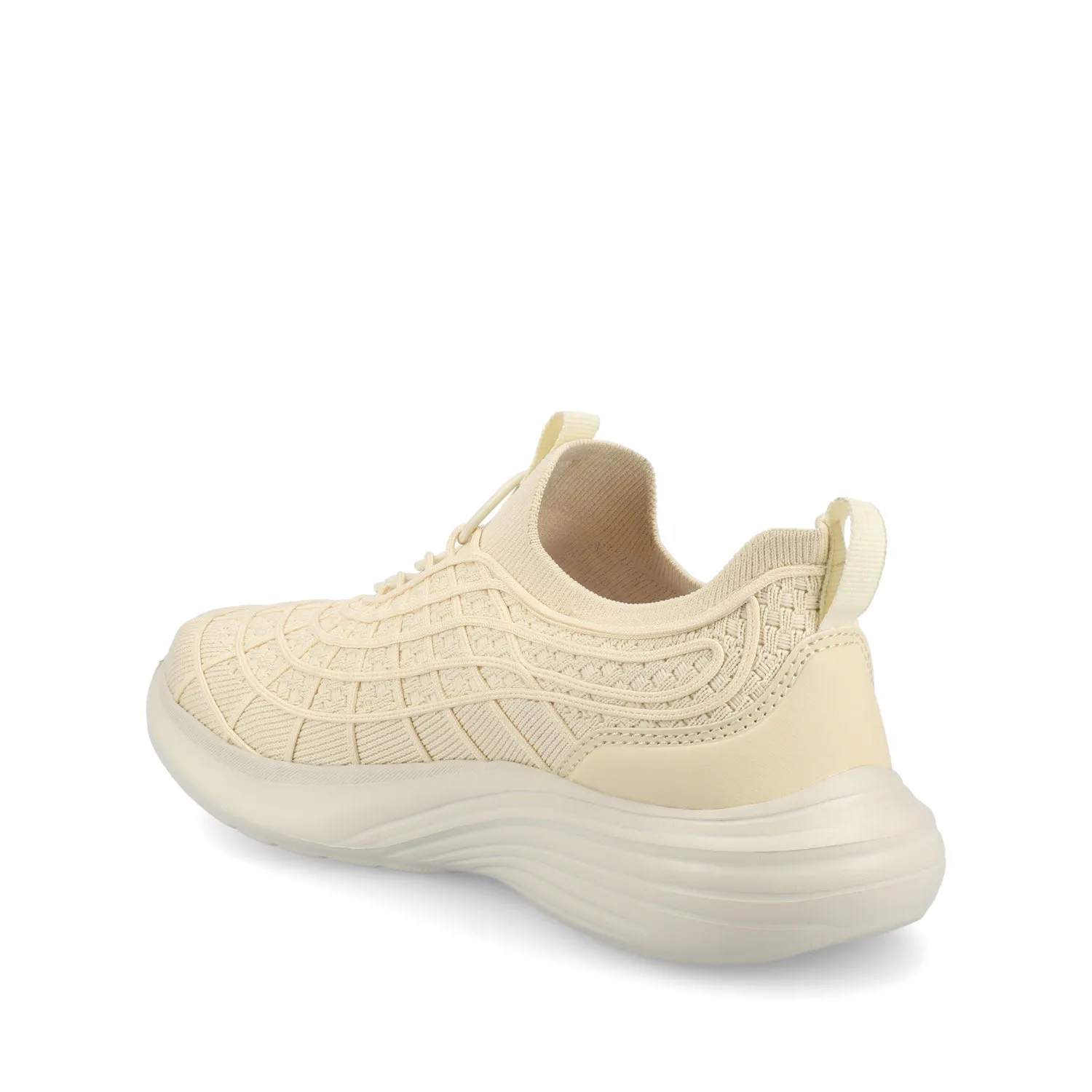 DASHA CASUAL SNEAKERS - Beige Knit sold by Journee Collection product image thumbnail 5