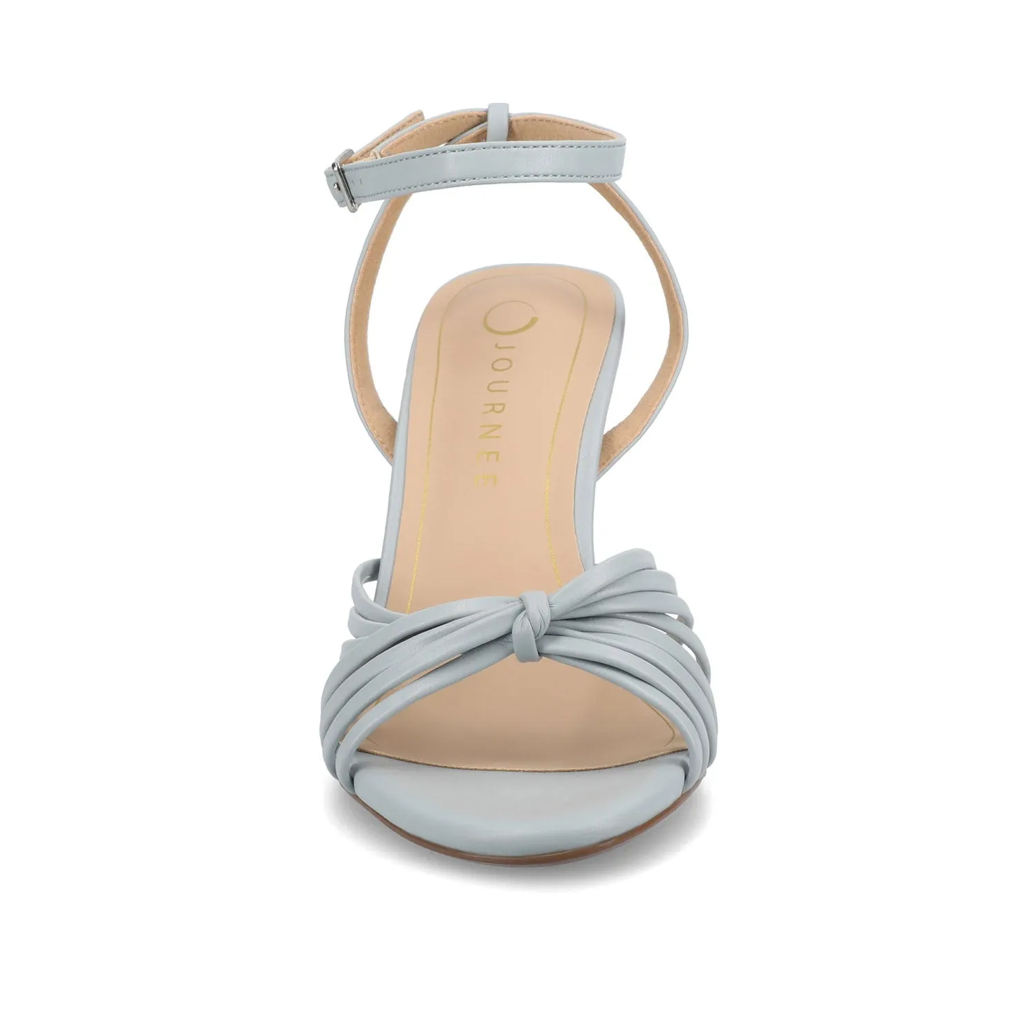 VANITA STILETTO HEELS IN VEGAN LEATHER IN WIDE - Blue sold by Journee Collection product image thumbnail 5