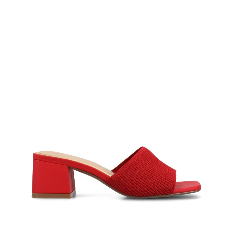 SHILIN DRESS SANDALS - Red sold by Journee Collection