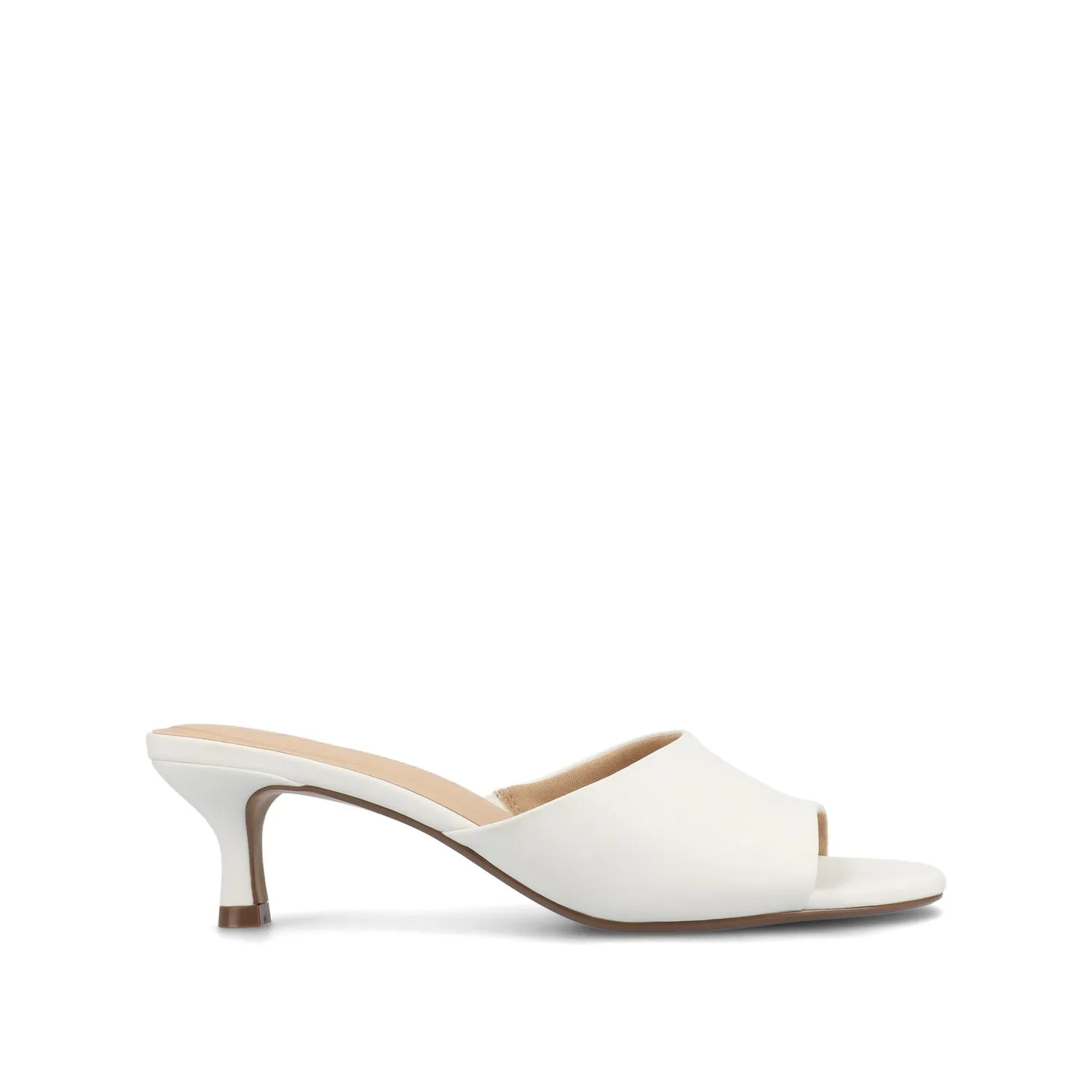 JEYLAH DRESS SANDALS - White PU sold by Journee Collection