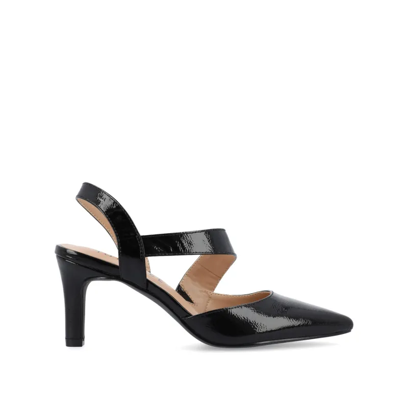 SCARLETT STILETTO HEELS IN PATENT - Black sold by Journee Collection