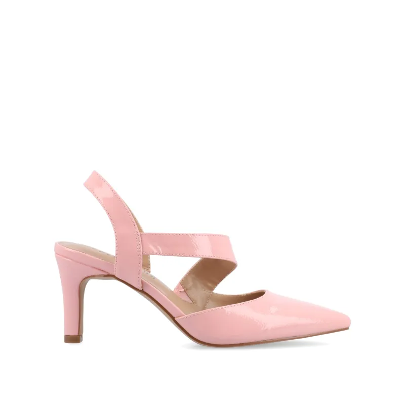 SCARLETT STILETTO HEELS IN PATENT - Pink sold by Journee Collection