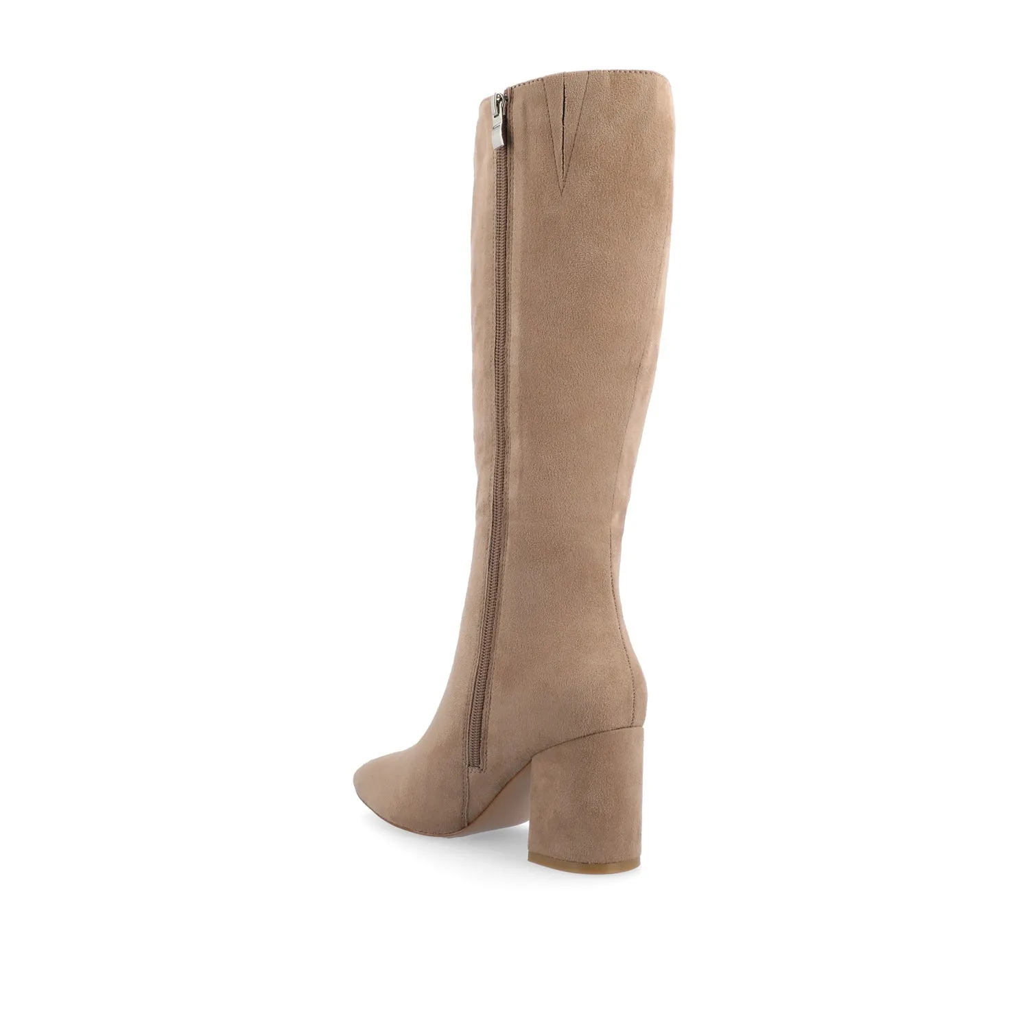 AMEYLIA KNEE-HIGH BOOTS IN WIDE WIDTH & CALF - Beige sold by Journee Collection product image thumbnail 4