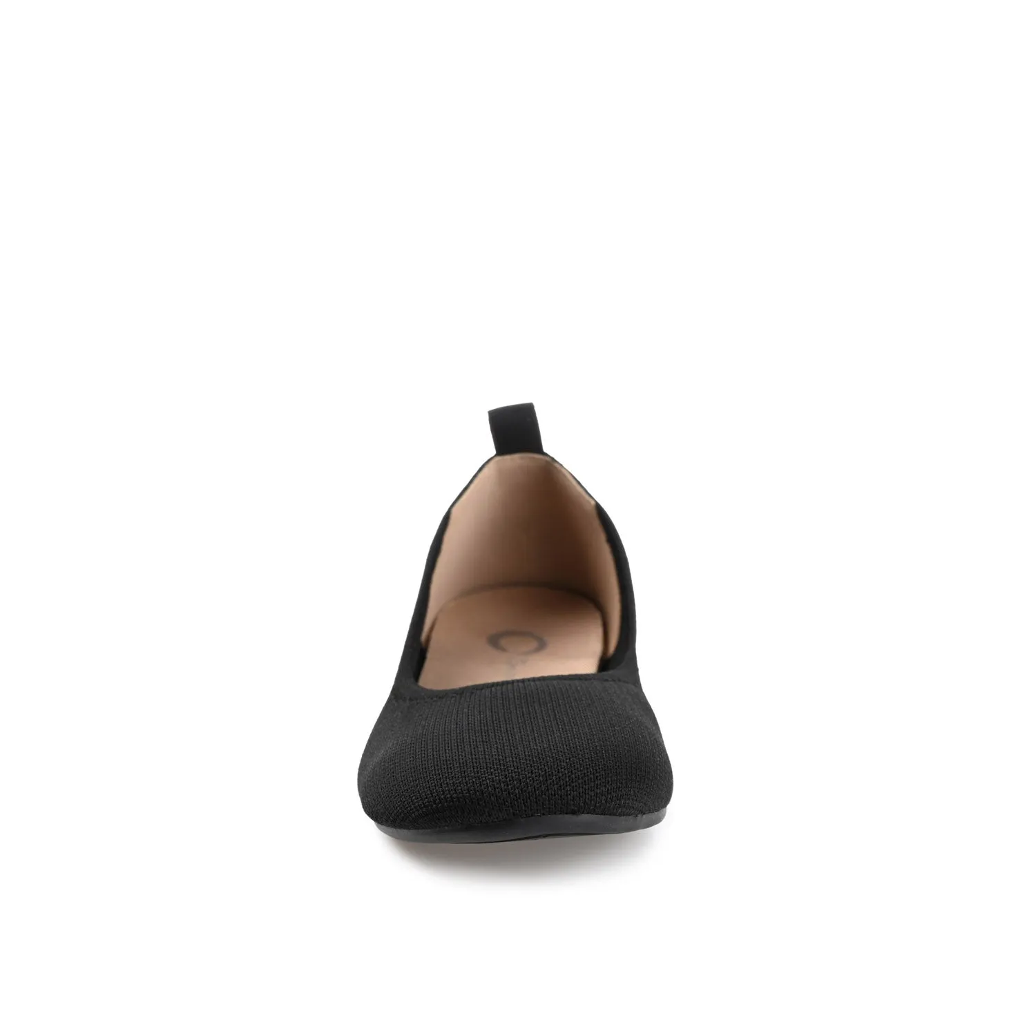 BALLET FLAT IN FABRIC (WIDE) - Black sold by Journee Collection product image thumbnail 5
