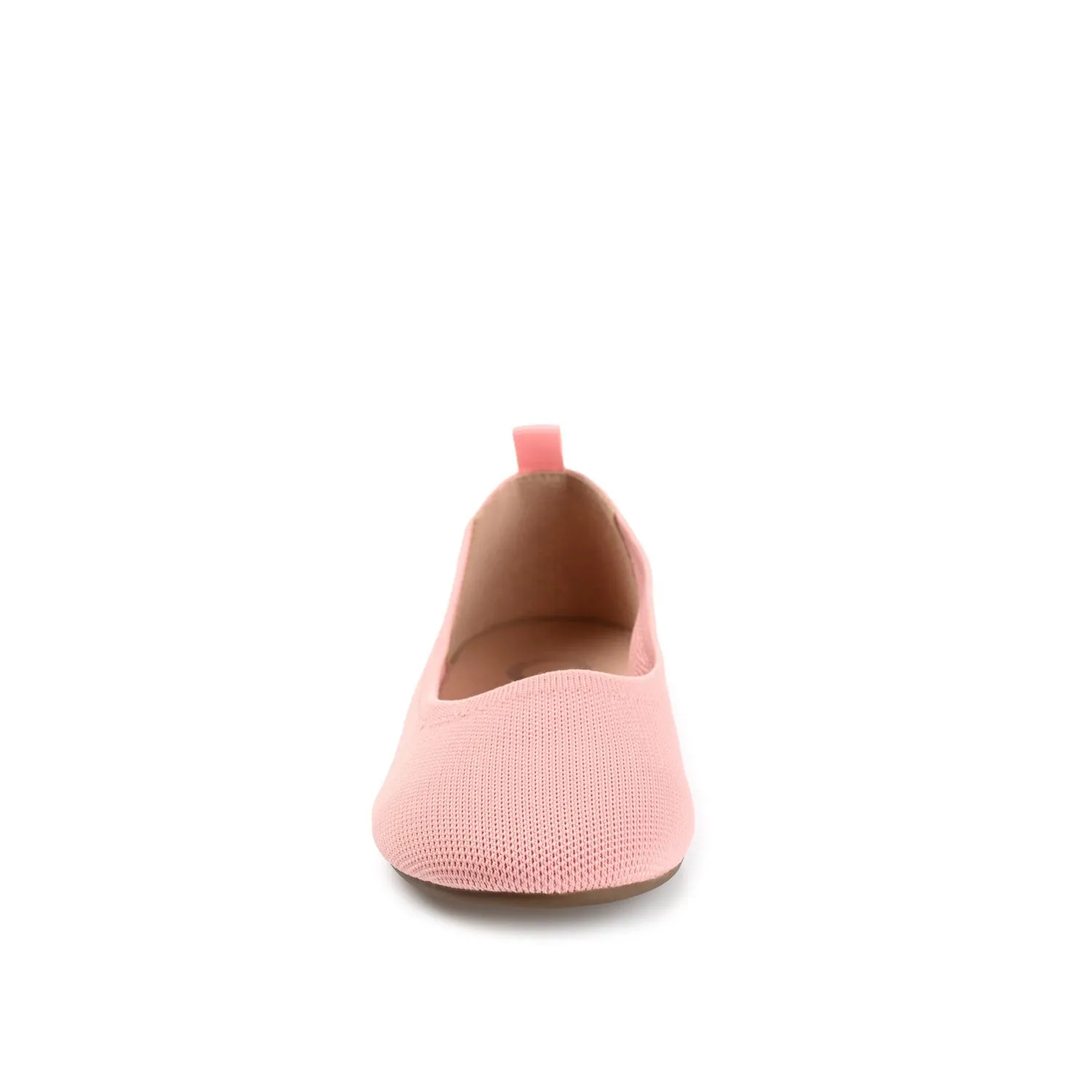 BALLET FLAT IN FABRIC (WIDE) - Pink sold by Journee Collection product image thumbnail 5