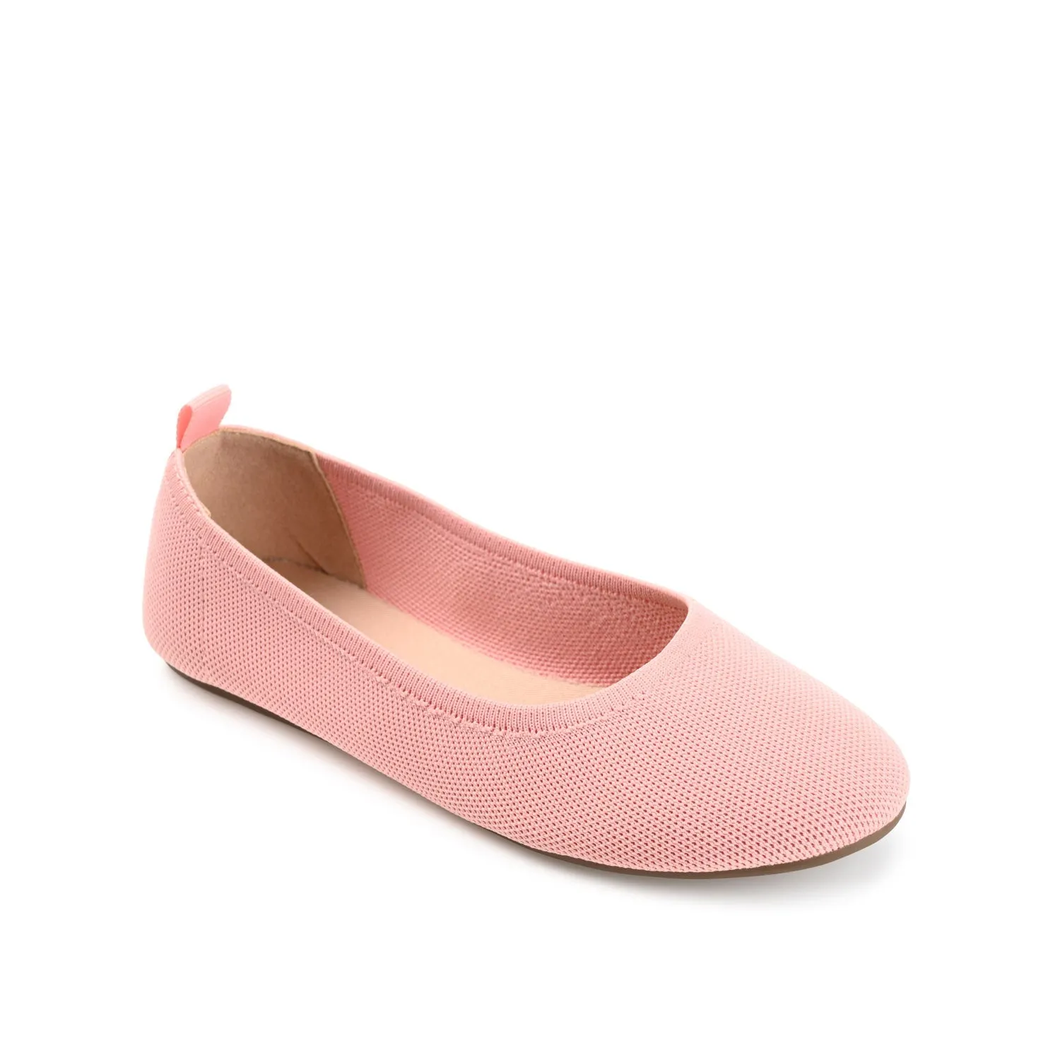 BALLET FLAT IN FABRIC (WIDE) - Pink sold by Journee Collection product image thumbnail 2