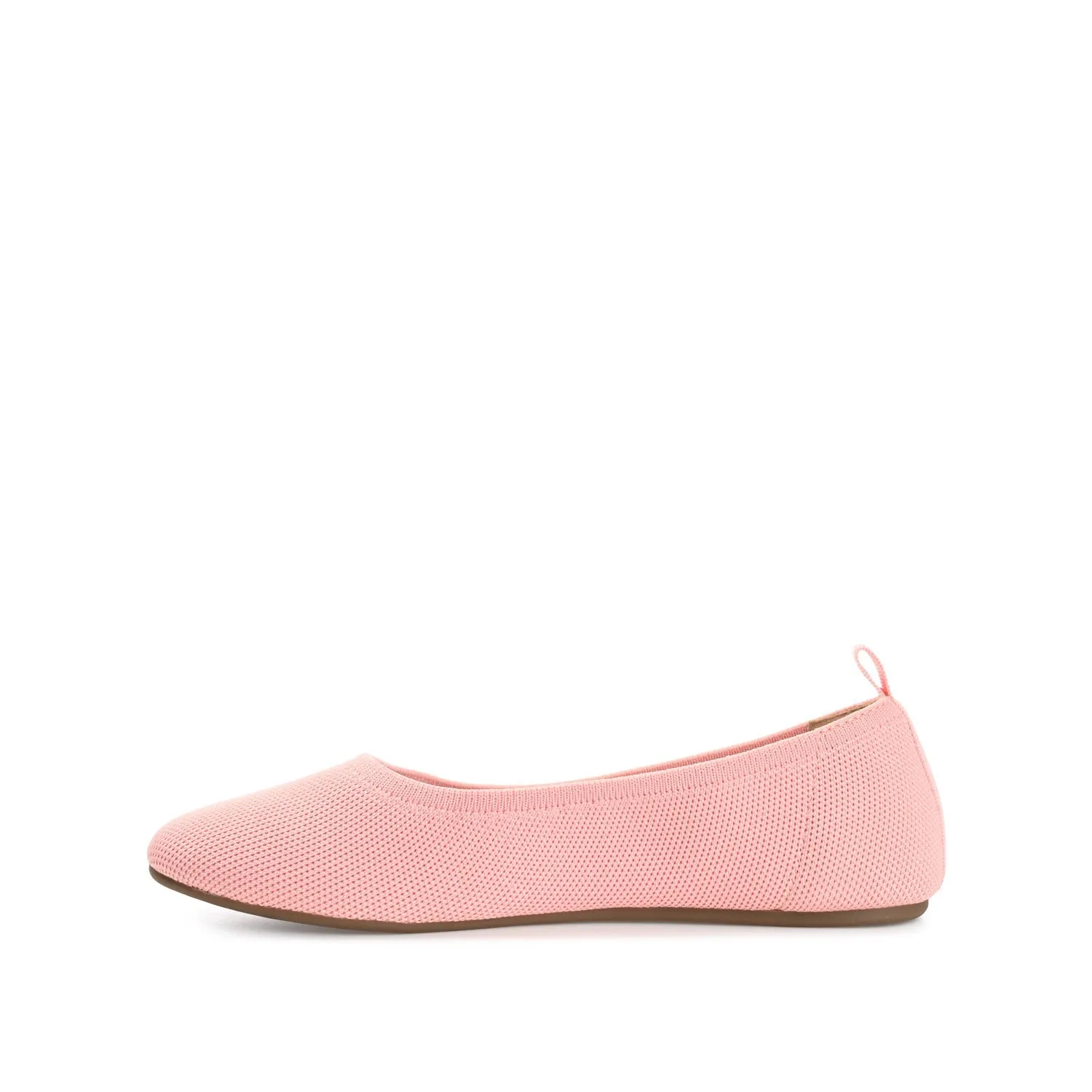 BALLET FLAT IN FABRIC (WIDE) - Pink sold by Journee Collection product image thumbnail 3