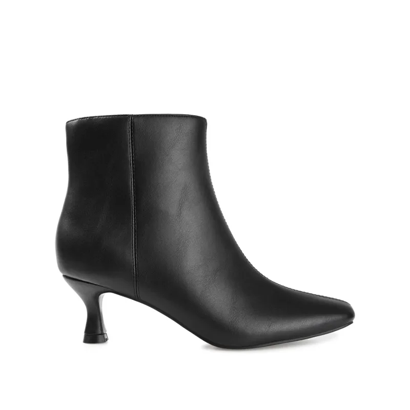 KELSSA POINTED TOE BOOTIES IN WIDE - Black sold by Journee Collection