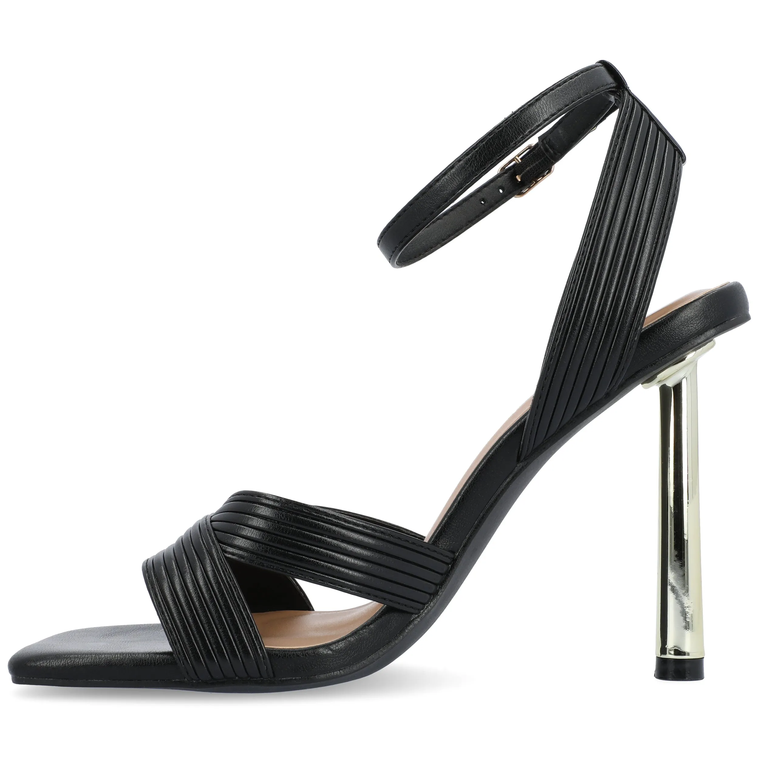 ANNETT HEELED SANDALS - Black sold by Journee Collection product image thumbnail 3