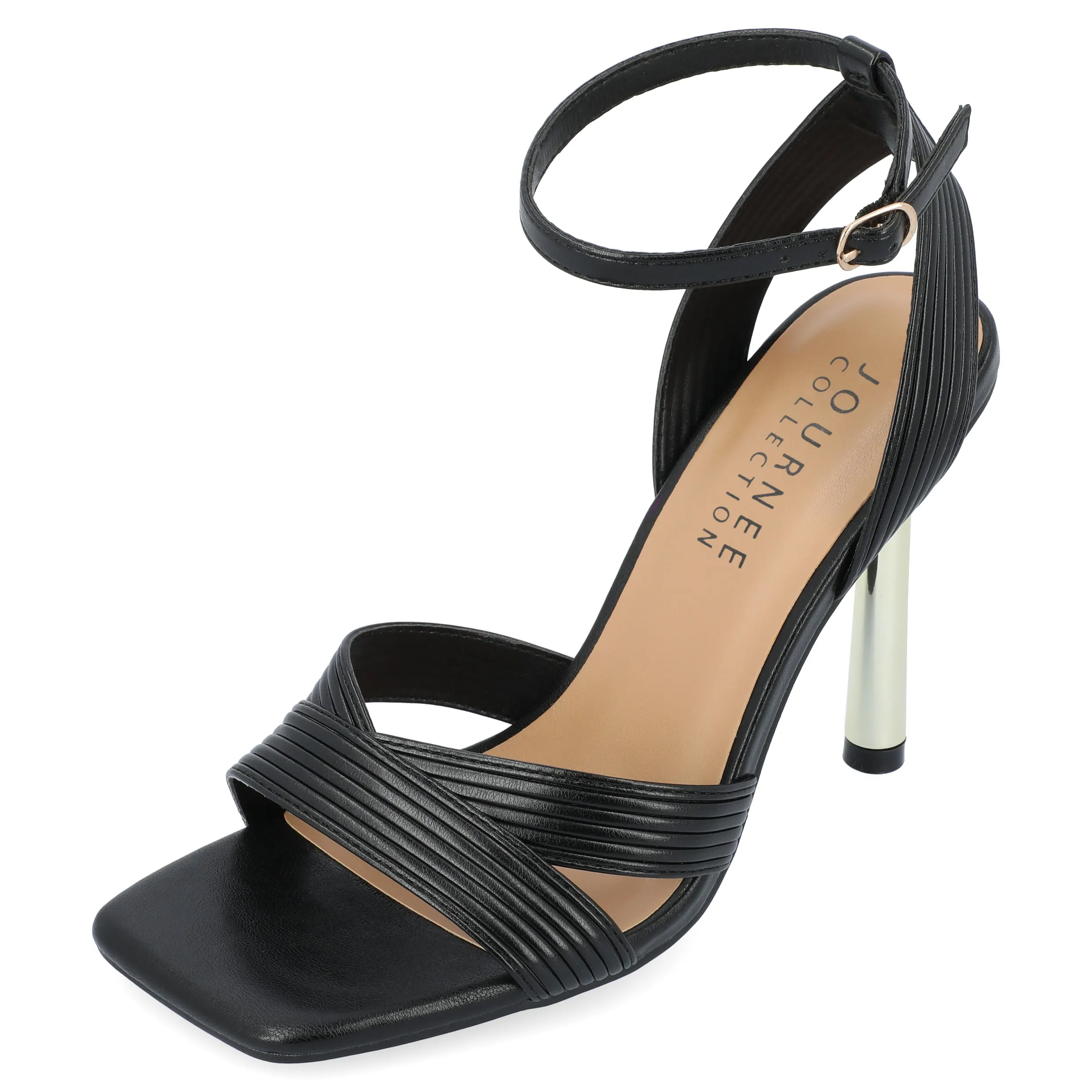 ANNETT HEELED SANDALS - Black sold by Journee Collection product image thumbnail 2