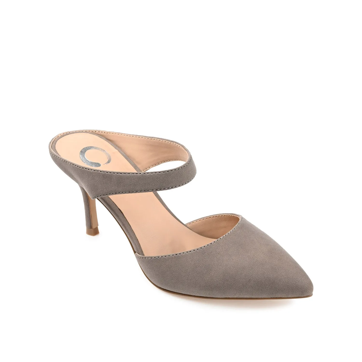 MAEVALI STILETTO HEELS IN VEGAN LEATHER - Taupe sold by Journee Collection product image thumbnail 2