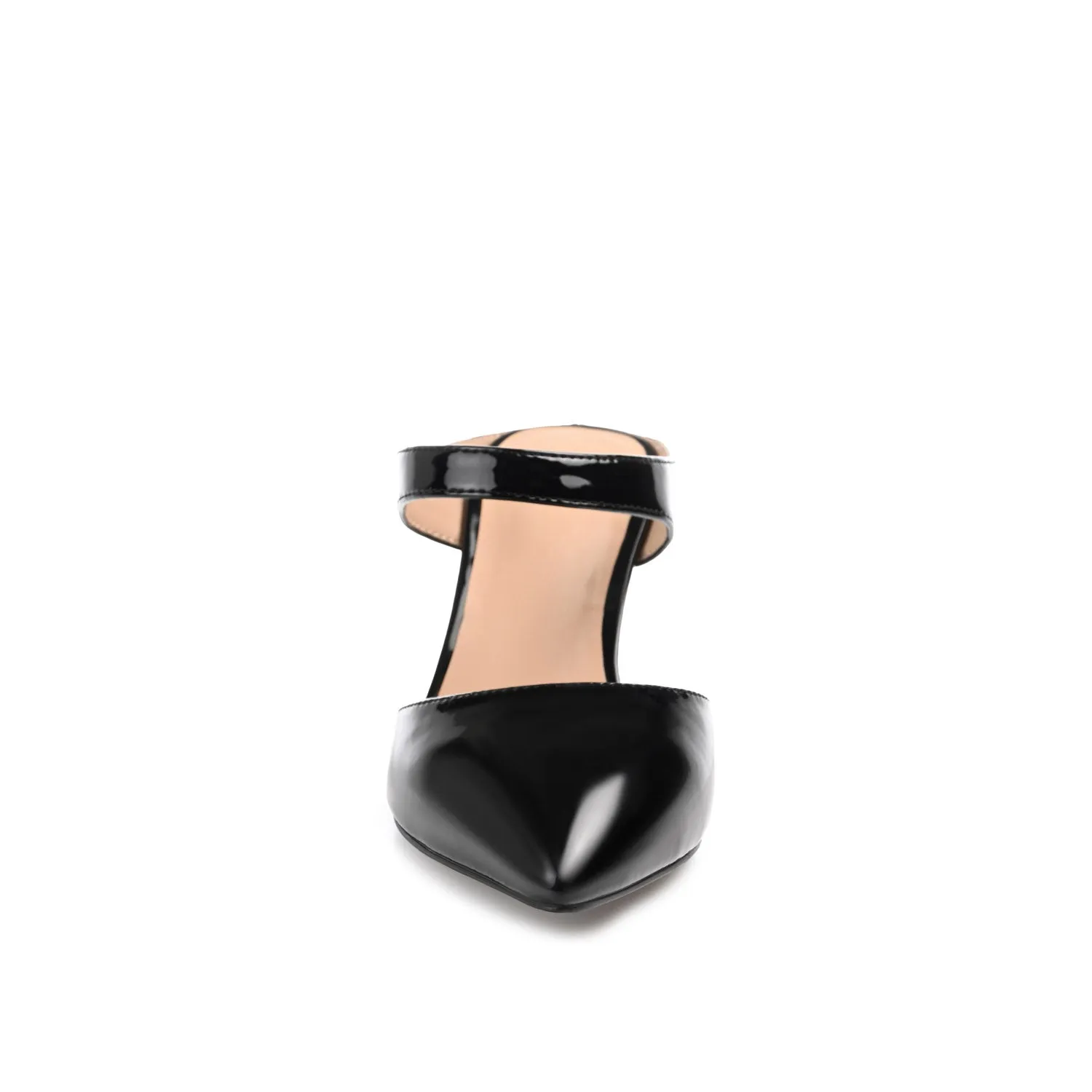 MAEVALI STILETTO HEELS IN VEGAN LEATHER - Patent Black sold by Journee Collection product image thumbnail 5