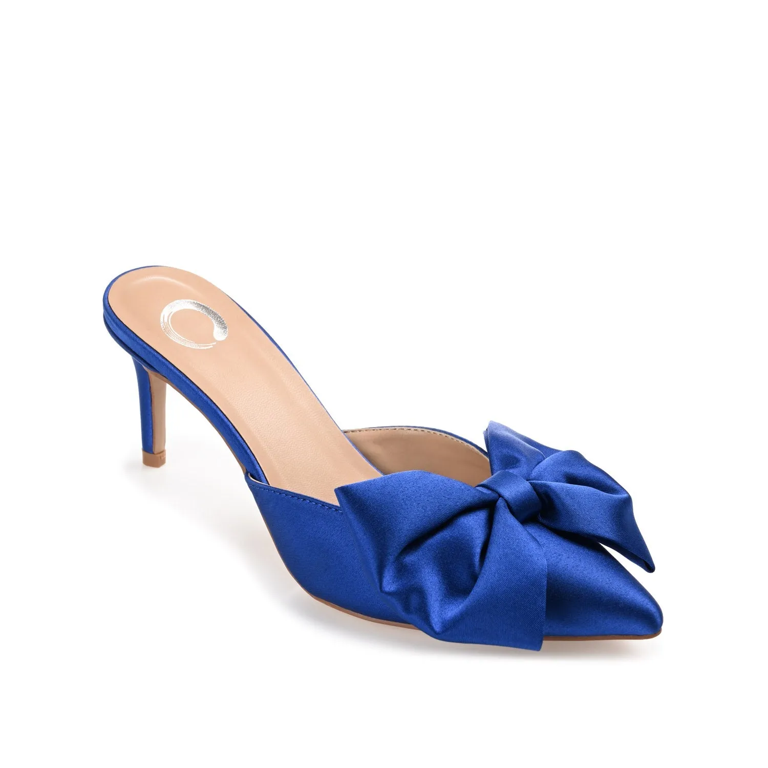 TIARRA STILETTO HEELS IN SATIN - Blue sold by Journee Collection product image thumbnail 2