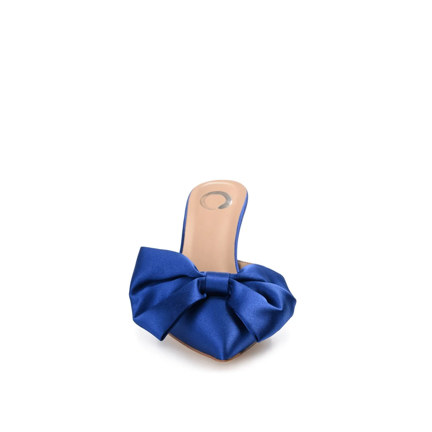 TIARRA STILETTO HEELS IN SATIN - Blue sold by Journee Collection product image thumbnail 5