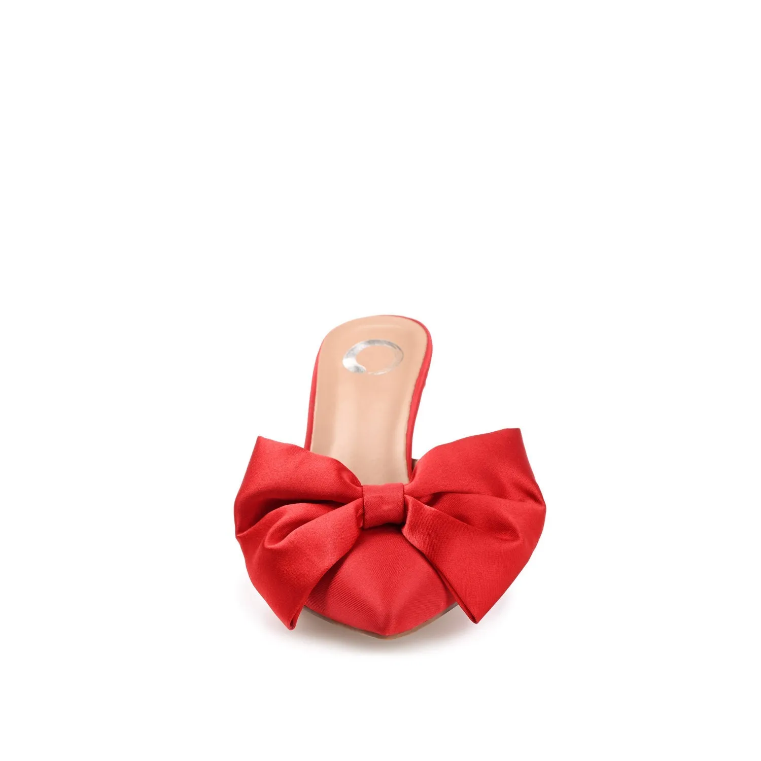 TIARRA STILETTO HEELS IN SATIN - Red sold by Journee Collection product image thumbnail 5