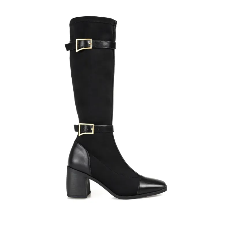 GAIBREE BOOTS IN WIDE WIDTH X-WIDE CALF - Black sold by Journee Collection