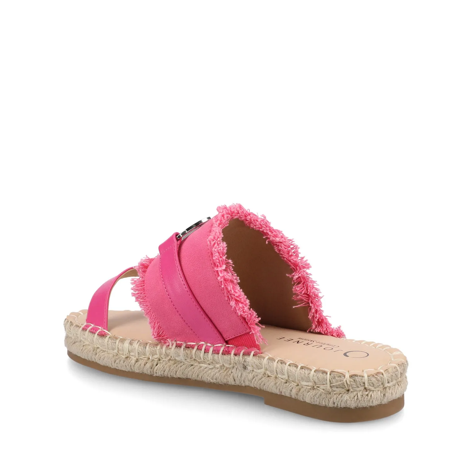 KEELEE ESPADRILLE SANDALS - Hot Pink sold by Journee Collection product image thumbnail 3