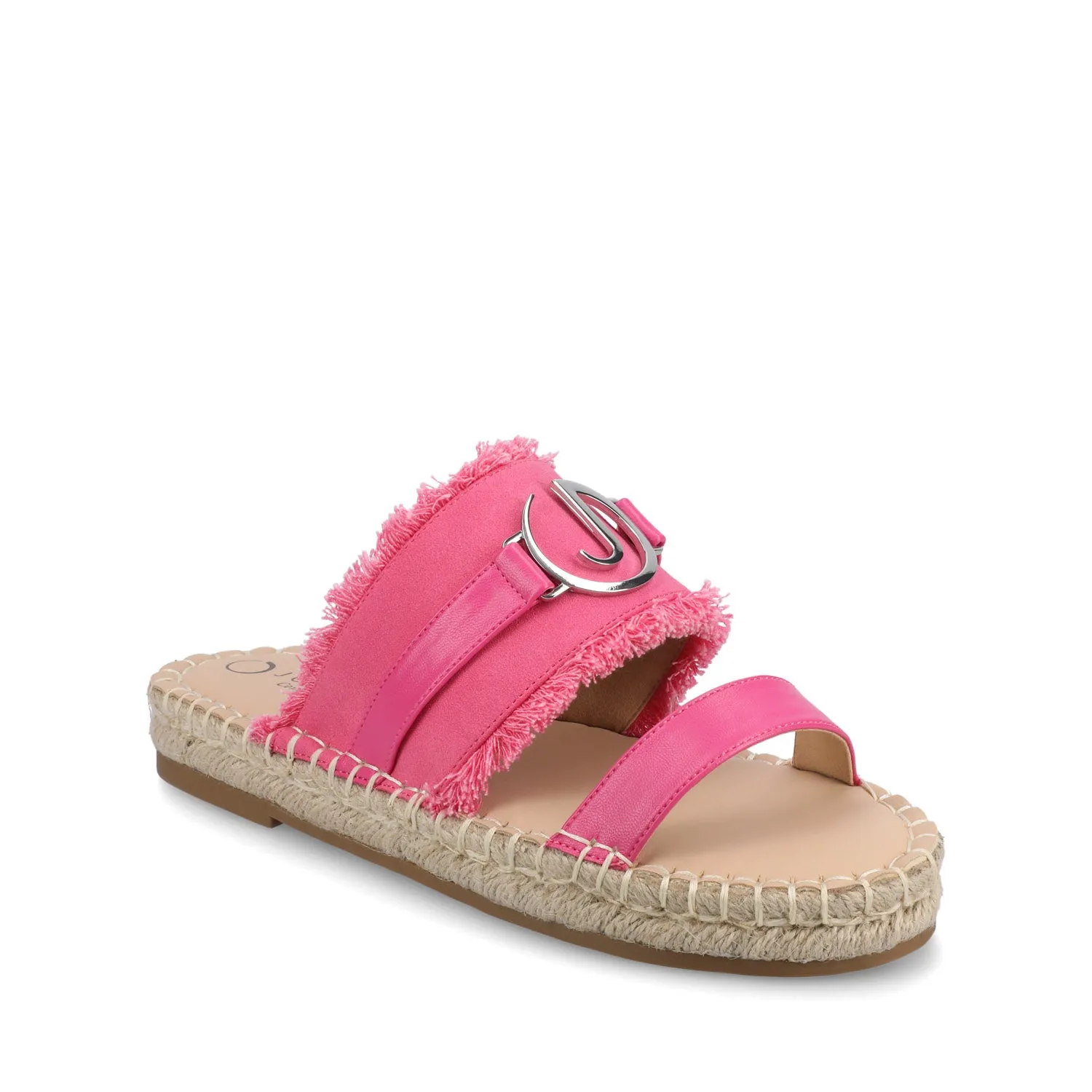 KEELEE ESPADRILLE SANDALS - Hot Pink sold by Journee Collection product image thumbnail 2