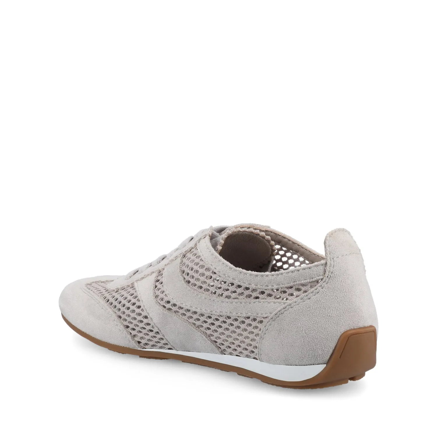 CHASSE MESH SNEAKERS - Grey sold by Journee Collection product image thumbnail 3