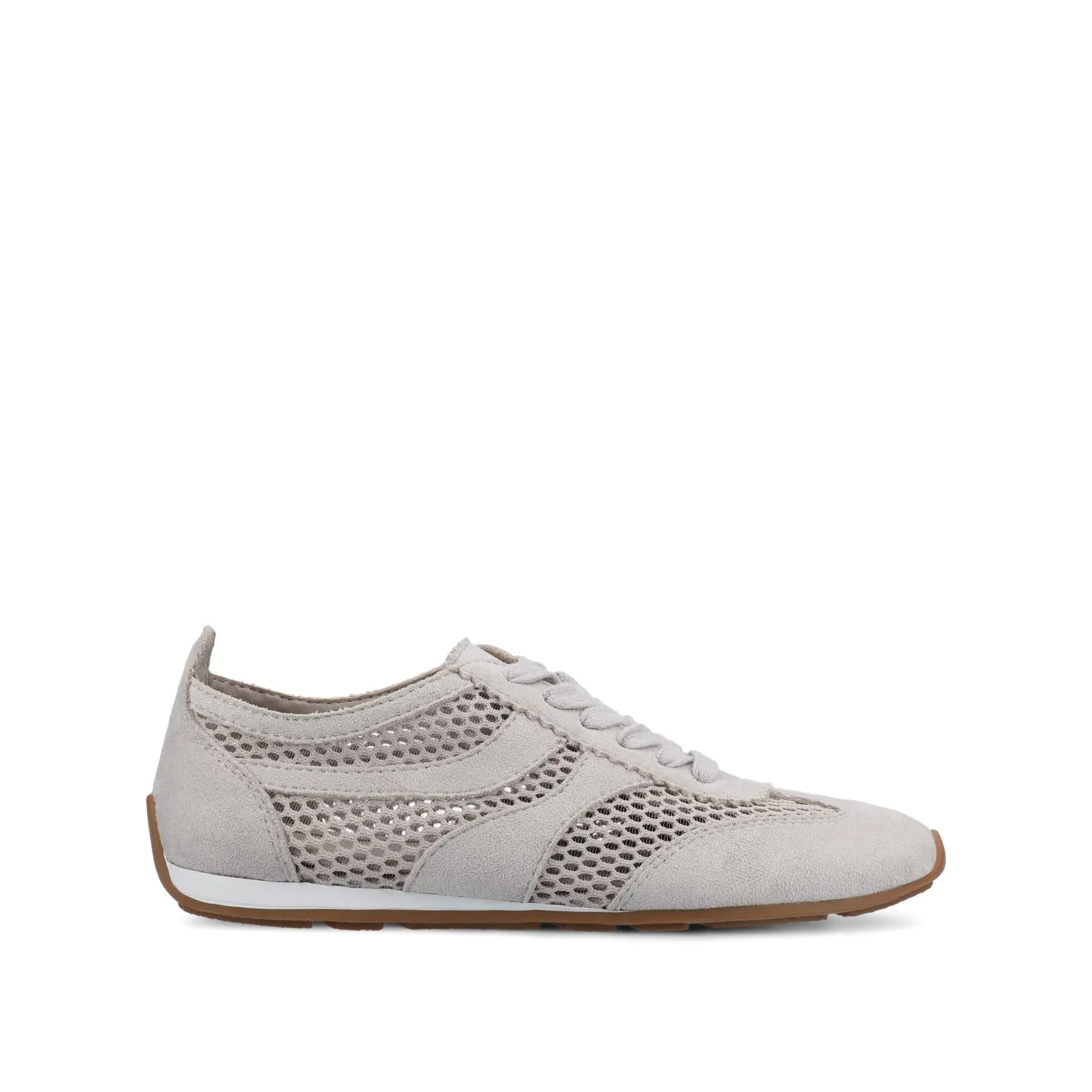 CHASSE MESH SNEAKERS - Grey sold by Journee Collection