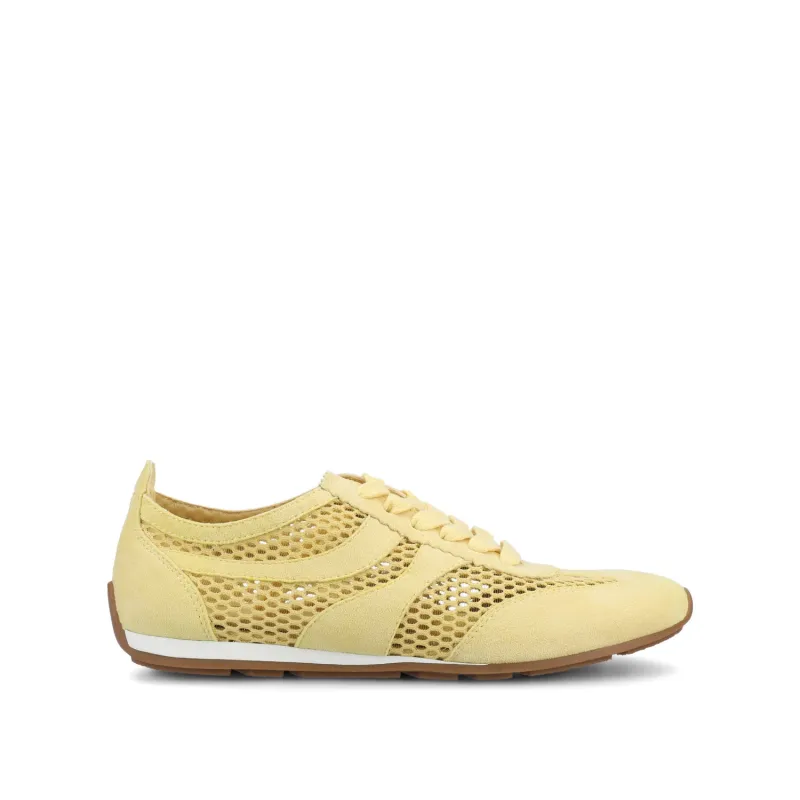 CHASSE MESH SNEAKERS - Yellow sold by Journee Collection