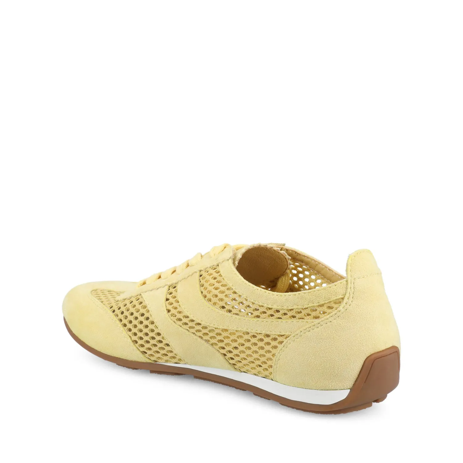 CHASSE MESH SNEAKERS - Yellow sold by Journee Collection product image thumbnail 3