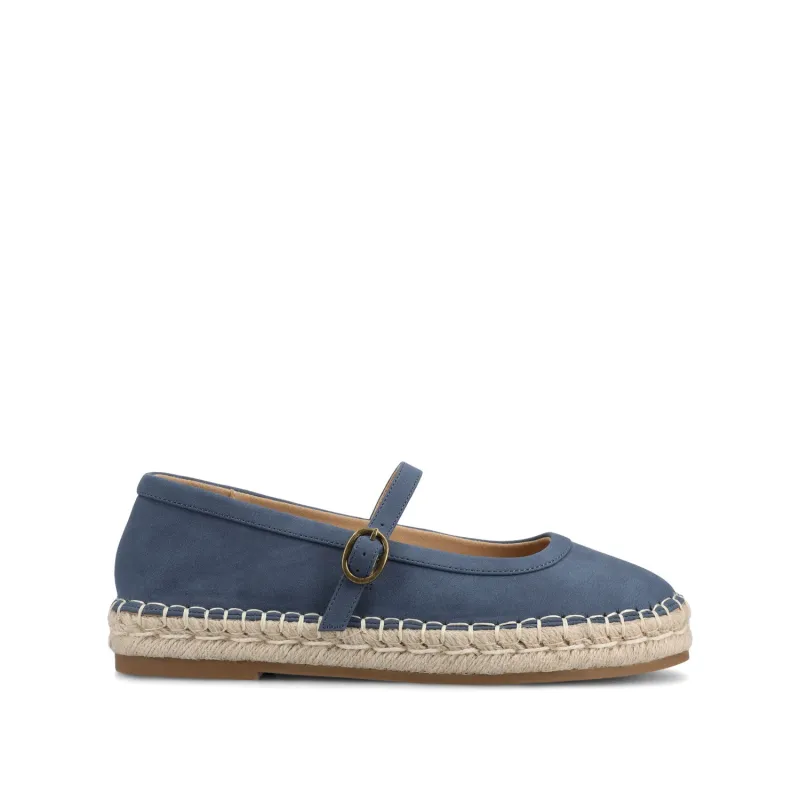 KENZIE ESPADRILLE MARY JANES - Denim made by Journee Collection