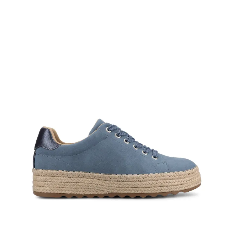 COSIMA ESAPDRILLE SNEAKERS - Denim/Blue made by Journee Collection