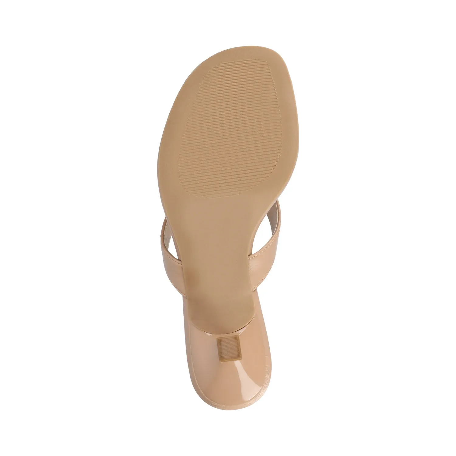 DANIELLE FLIP FLOP SANDALS - Natural sold by Journee Collection product image thumbnail 5