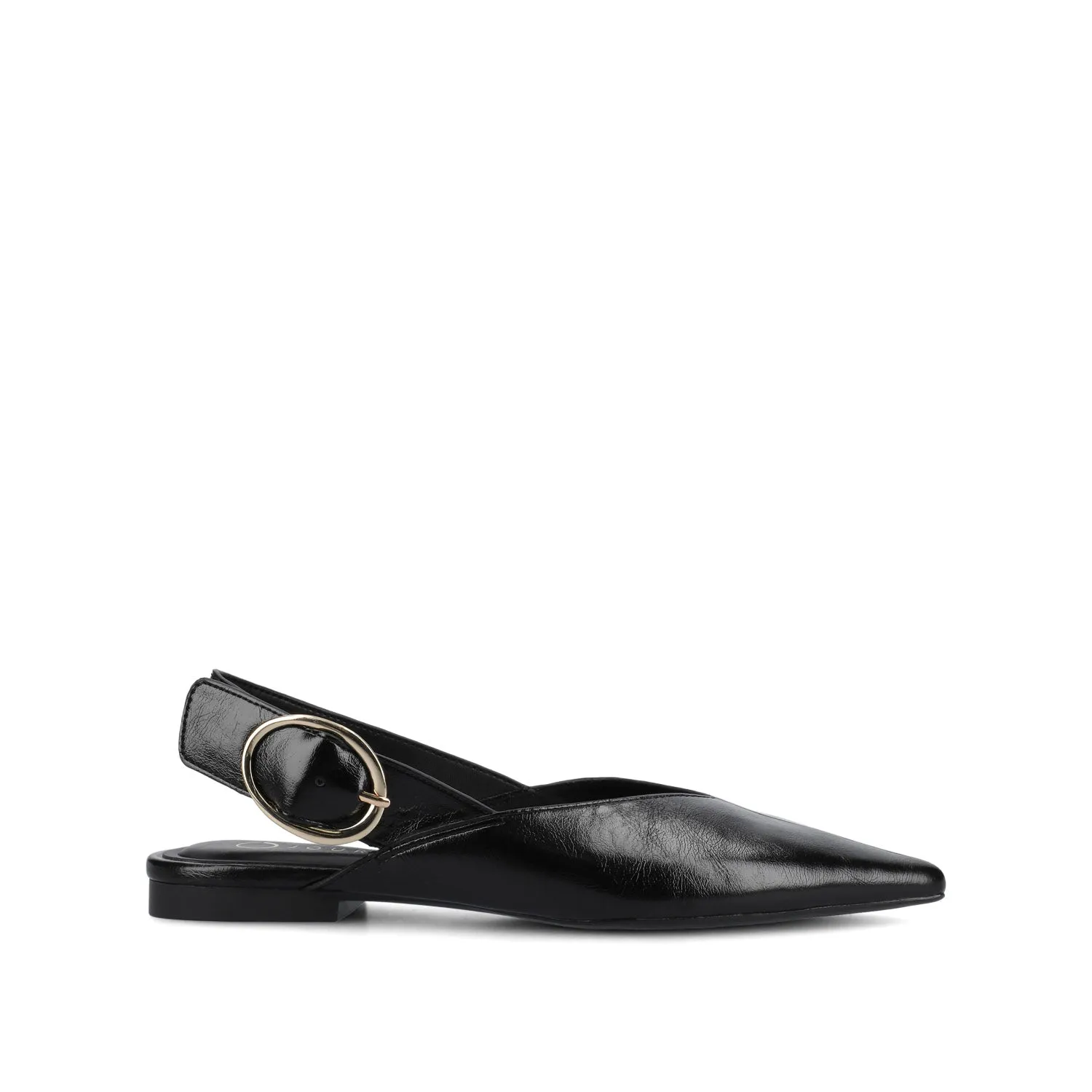 JACQUELINE SLING BACK FLATS - Black sold by Journee Collection