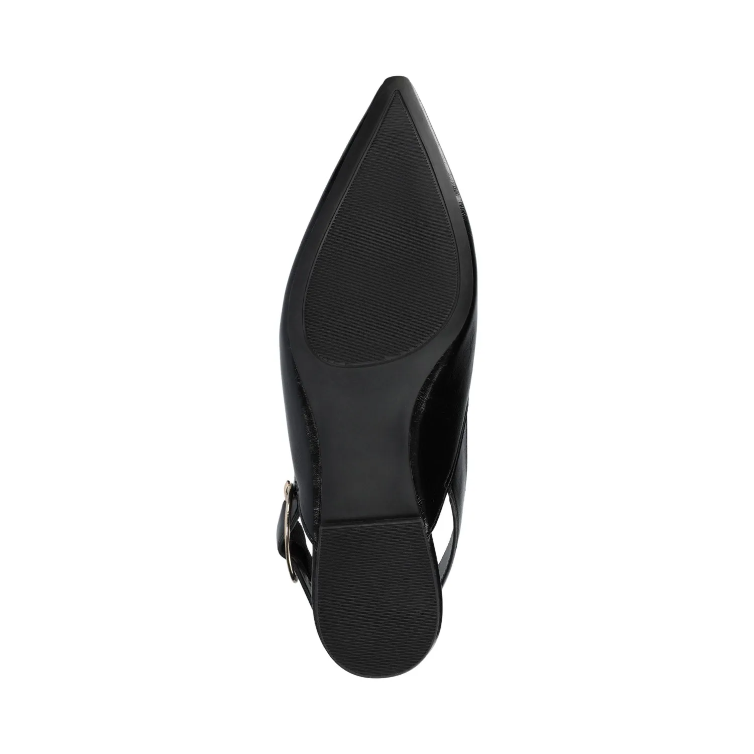 JACQUELINE SLING BACK FLATS - Black sold by Journee Collection product image thumbnail 5