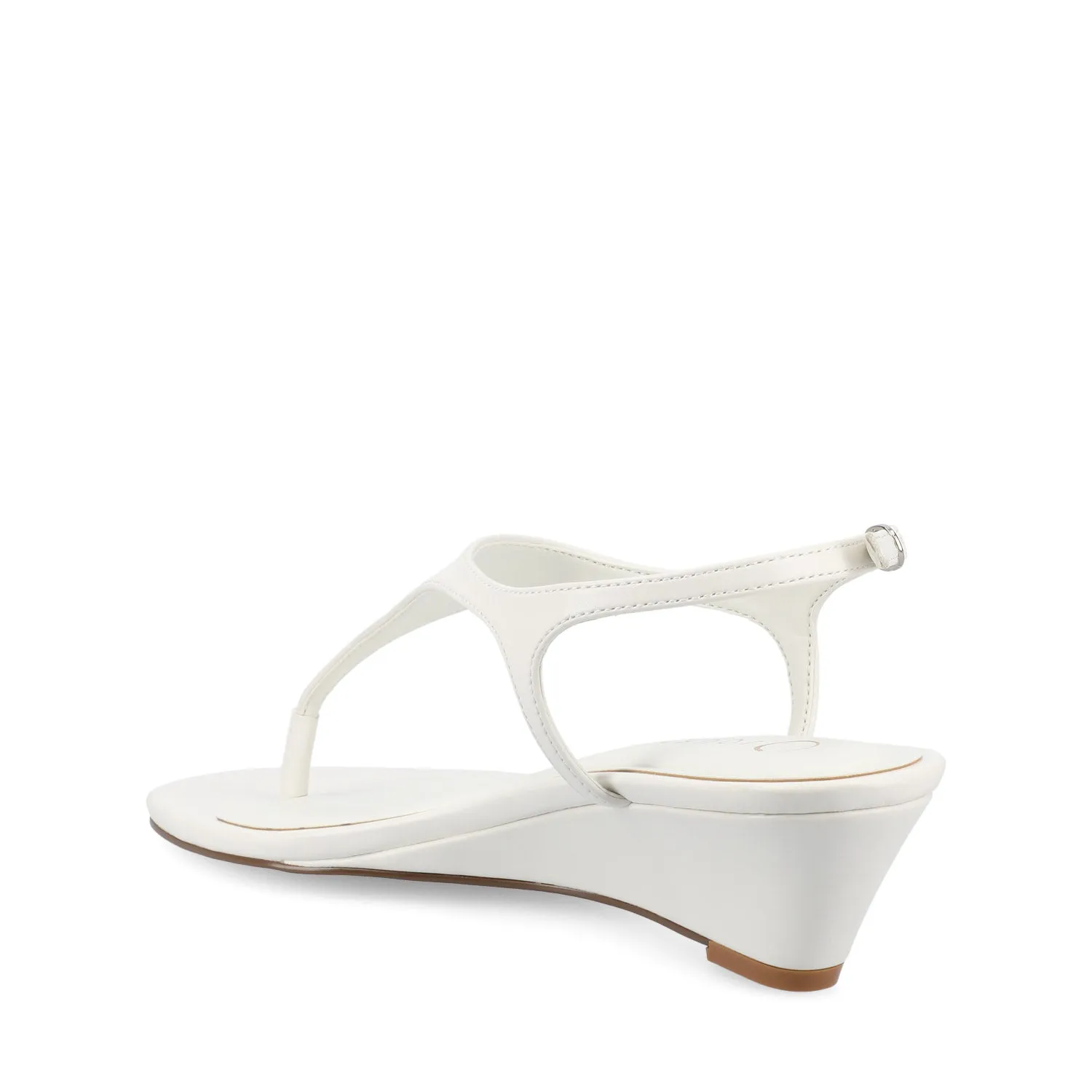 KATHRYN WEDGE SANDALS - White sold by Journee Collection product image thumbnail 3