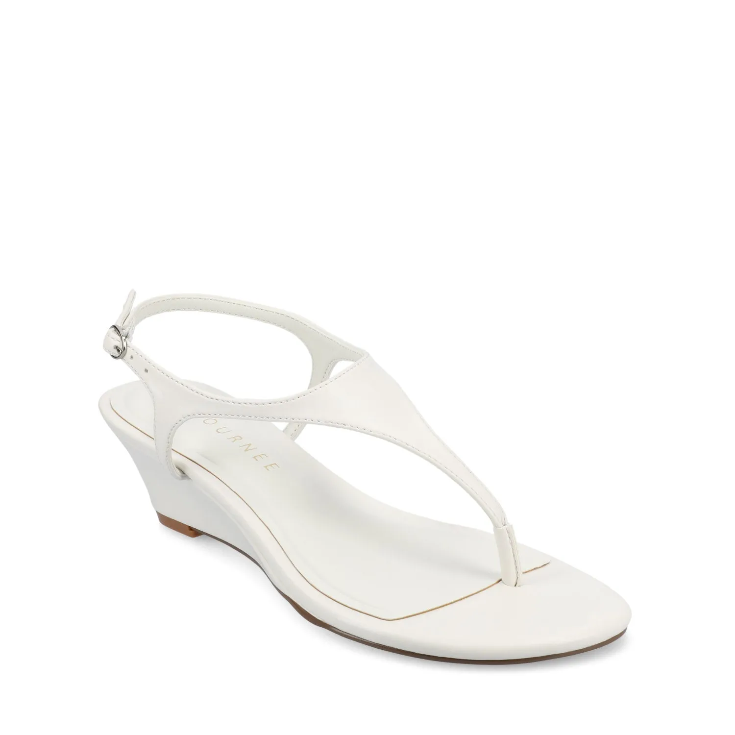 KATHRYN WEDGE SANDALS - White sold by Journee Collection product image thumbnail 2