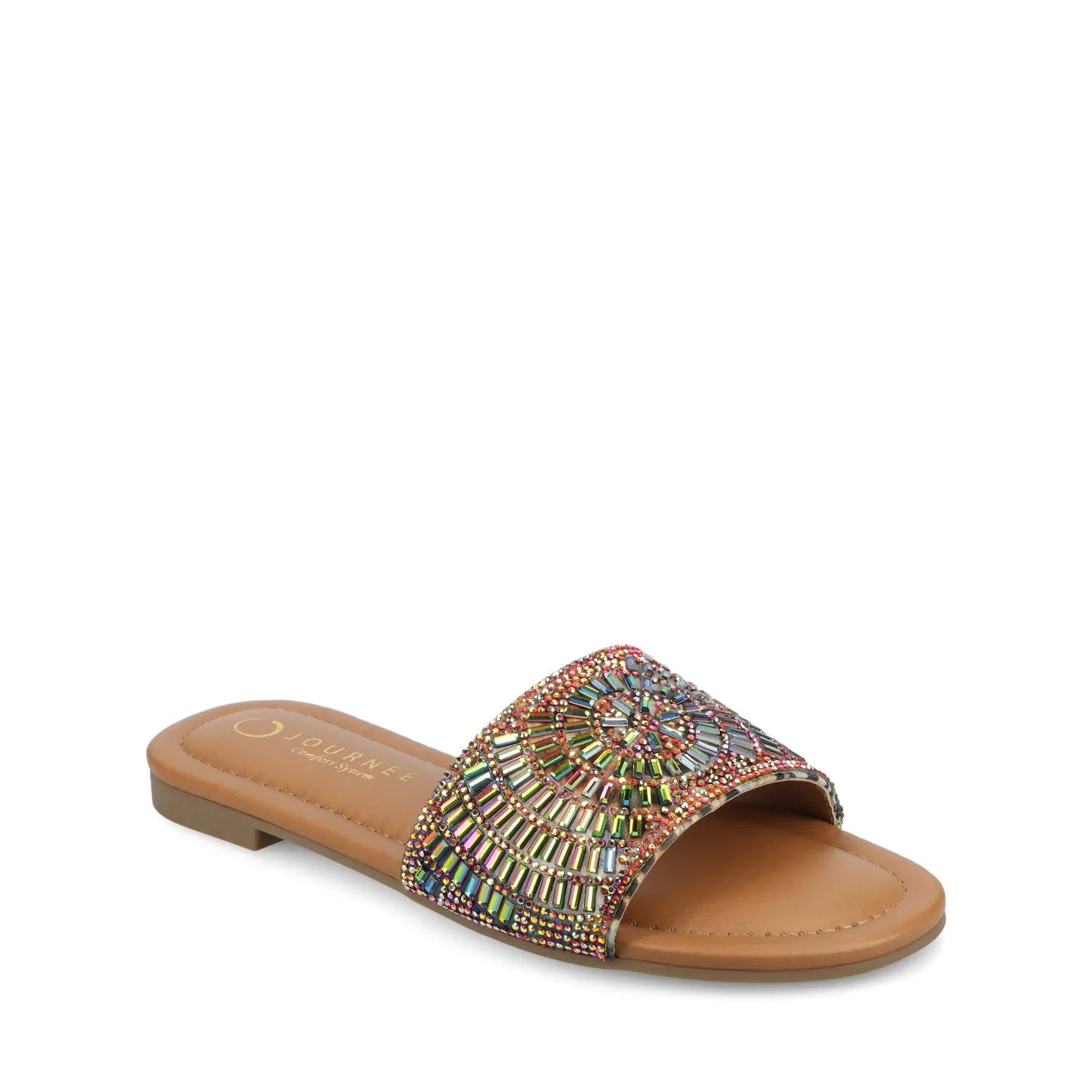 MARIA SLIP ON SANDALS - Multi sold by Journee Collection product image thumbnail 2