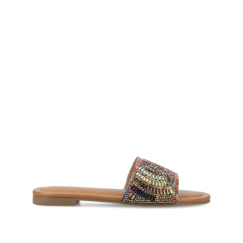 MARIA SLIP ON SANDALS - Multi made by Journee Collection