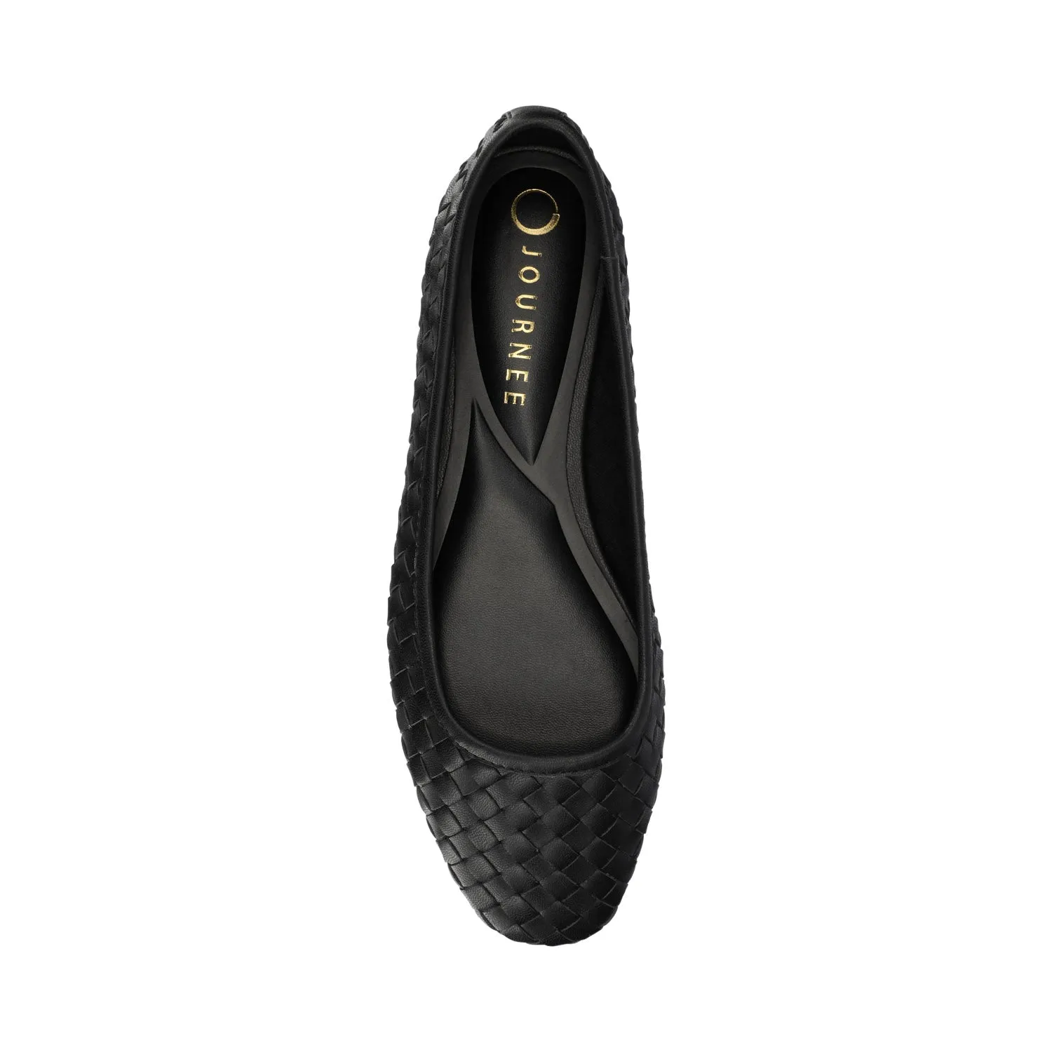 SAVANNAH BALLET FLATS - Black sold by Journee Collection product image thumbnail 4