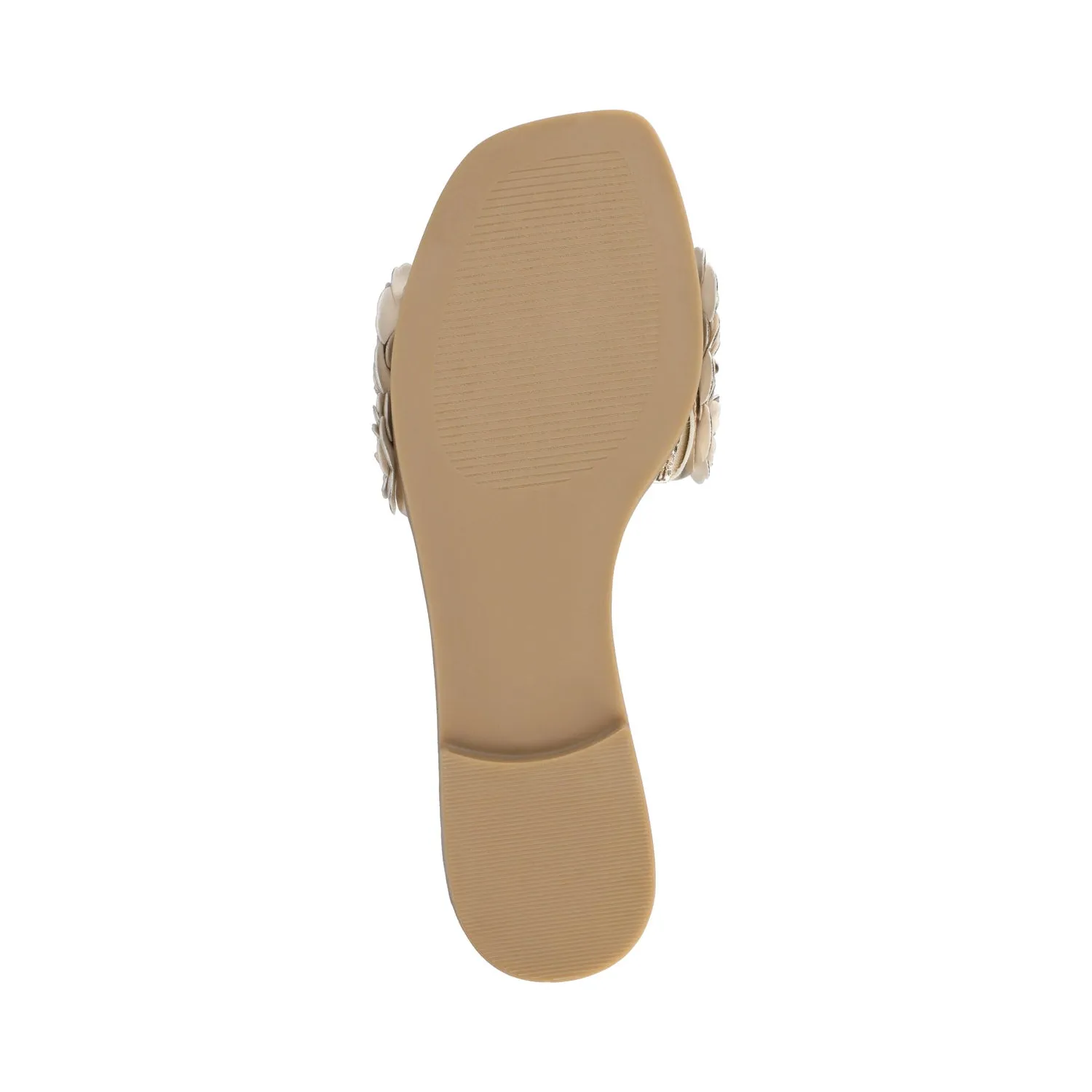 AZALEA SLIP ON SANDALS - Gold sold by Journee Collection product image thumbnail 4