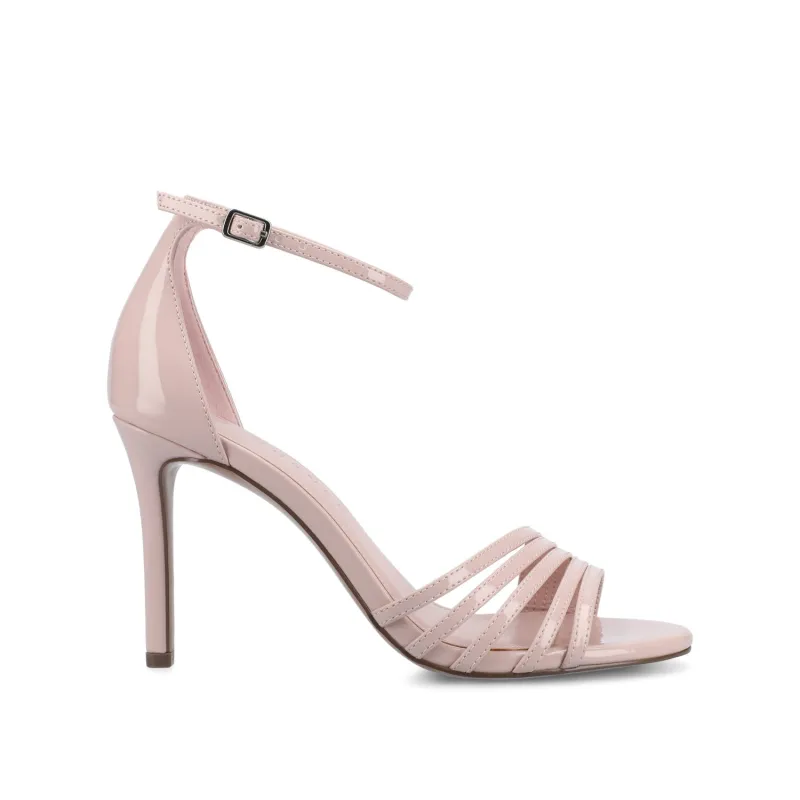 FELICITY STRAPPY SANDALS - Patent/Pink made by Journee Collection